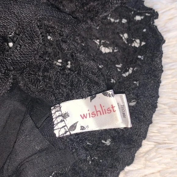 Wishlist Black Bra Size Large - Picture 4 of 5